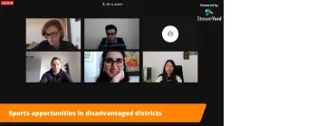 Konferencja on-line projektu Sports Runway — zdjęcie 4