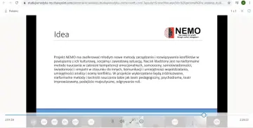 Projekt Nemo zaprezentowany na konferencji — logotyp 2