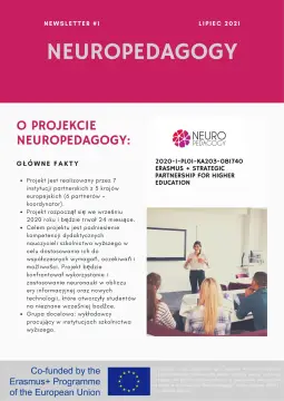 Ilustracja: Neuropedagogy - newsletter 1