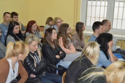 Wizyta w zakładzie karnym, medyk, WSBiNoZ